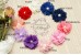 Petite CHIFFON MESH Flowers (5cm), Pack of 3